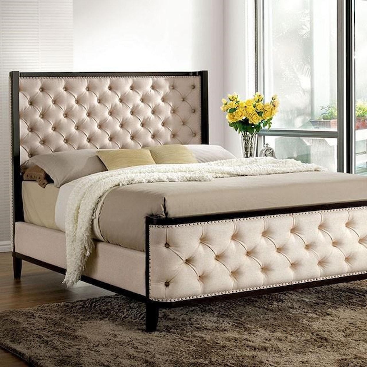 Furniture of America Camille Canopy Bed