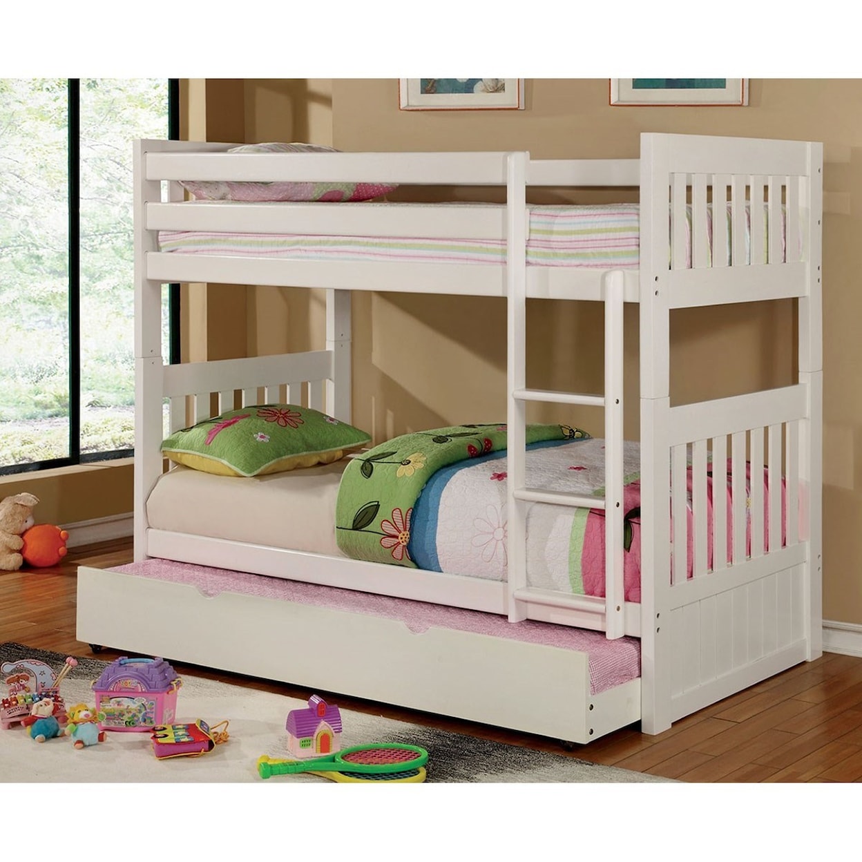 FUSA Canberra II Twin/Full Bunk Bed