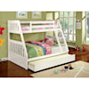 Furniture of America - FOA Canberra II Twin/Full Bunk Bed