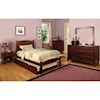 FUSA Cara Twin Bed