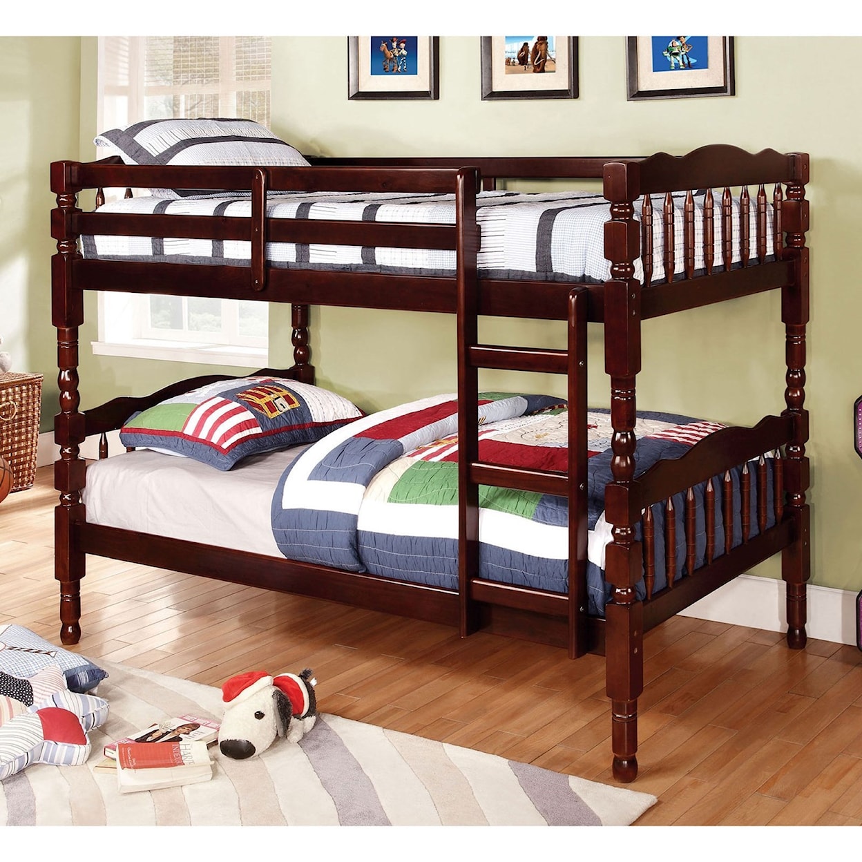 Furniture of America Catalina Twin/Twin Bunk Bed
