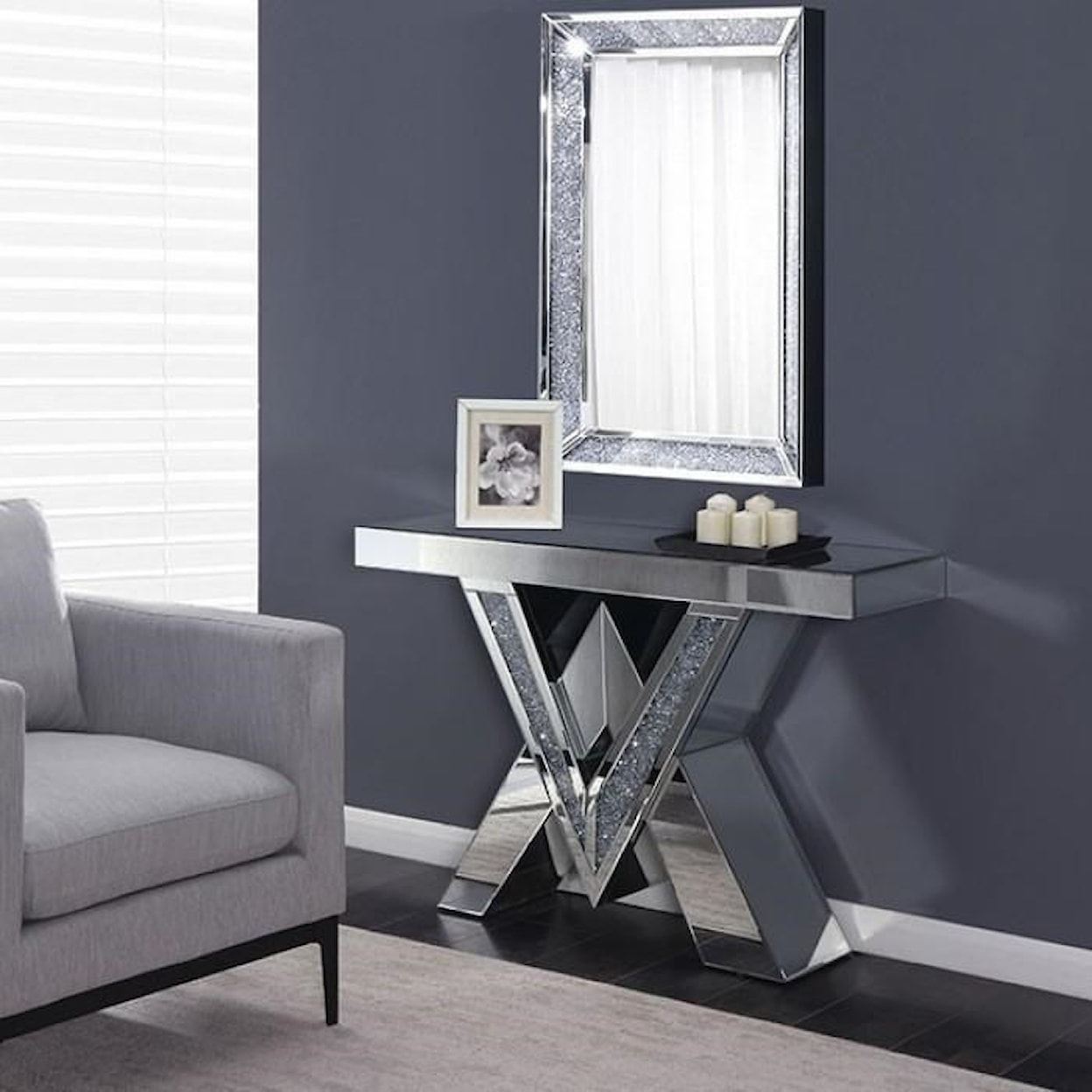 Furniture of America Chiara Console Table