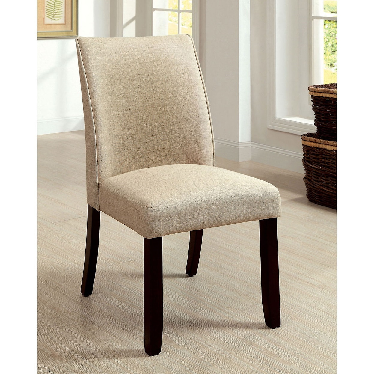 Furniture of America - FOA Cimma Set of Two Side Chairs