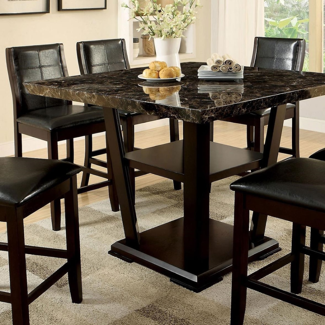 Furniture of America - FOA Clayton II Counter Height Table