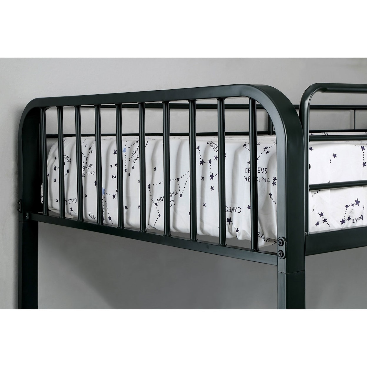 FUSA Clement Metal Full/Full Bunk Bed