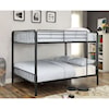Furniture of America - FOA Clement Metal Full/Full Bunk Bed