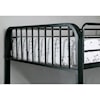 FUSA Clement Metal Twin/Full Bunk Bed