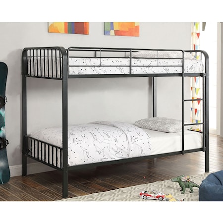 Metal Twin/Twin Bunk Bed