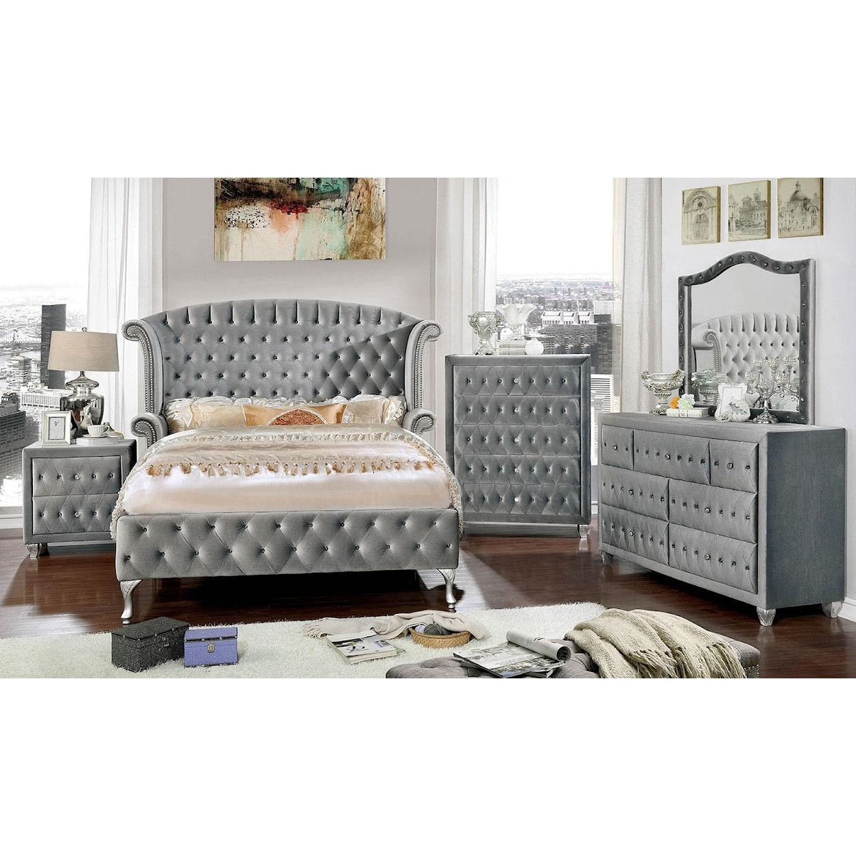 Furniture of America CM7150 Bed