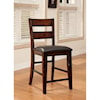 Furniture of America Dickinson Set of Two Counter Height Stools