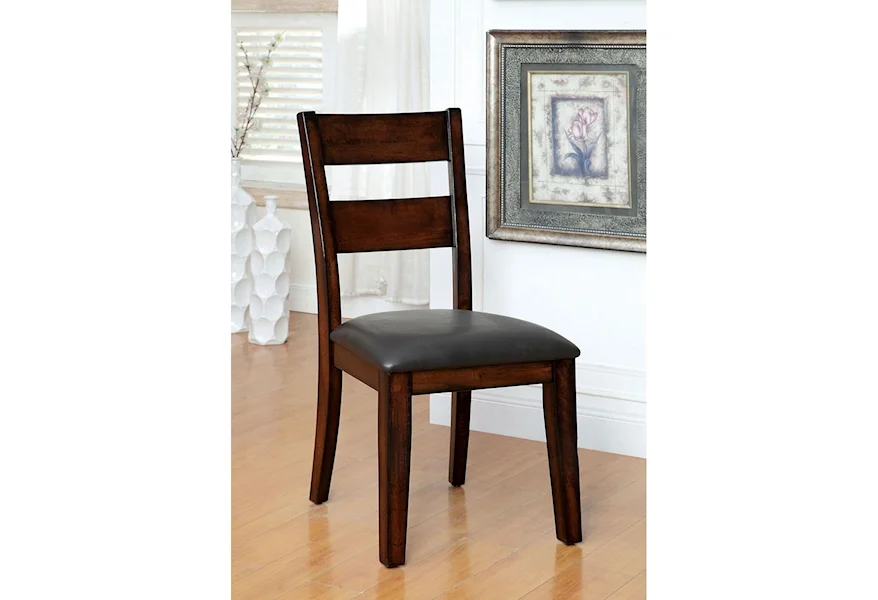 Dickinson Side Chair by Furniture of America at Dream Home Interiors
