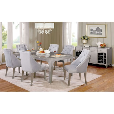 7 Pc. Dining Table Set