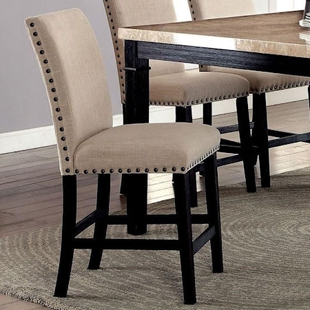 Set of Two Counter Height Stools