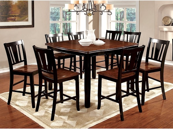 Table + 8 Side Chairs