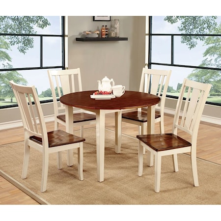 Table + 4 Side Chairs