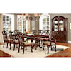 Furniture of America - FOA Elana Table + 2 Arm Chairs + 4 Side Chairs