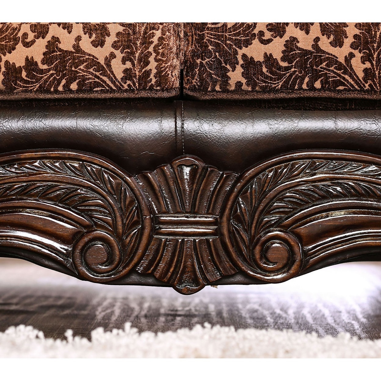 Furniture of America Elpis Love Seat