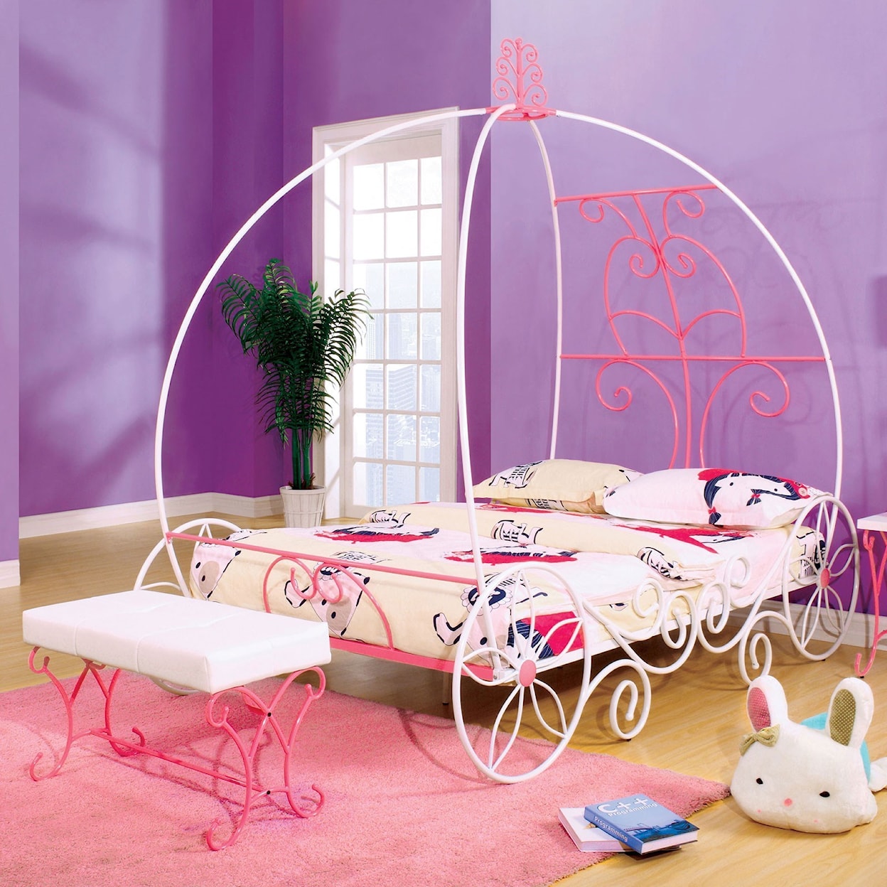 Furniture of America - FOA Enchant II Twin Bed