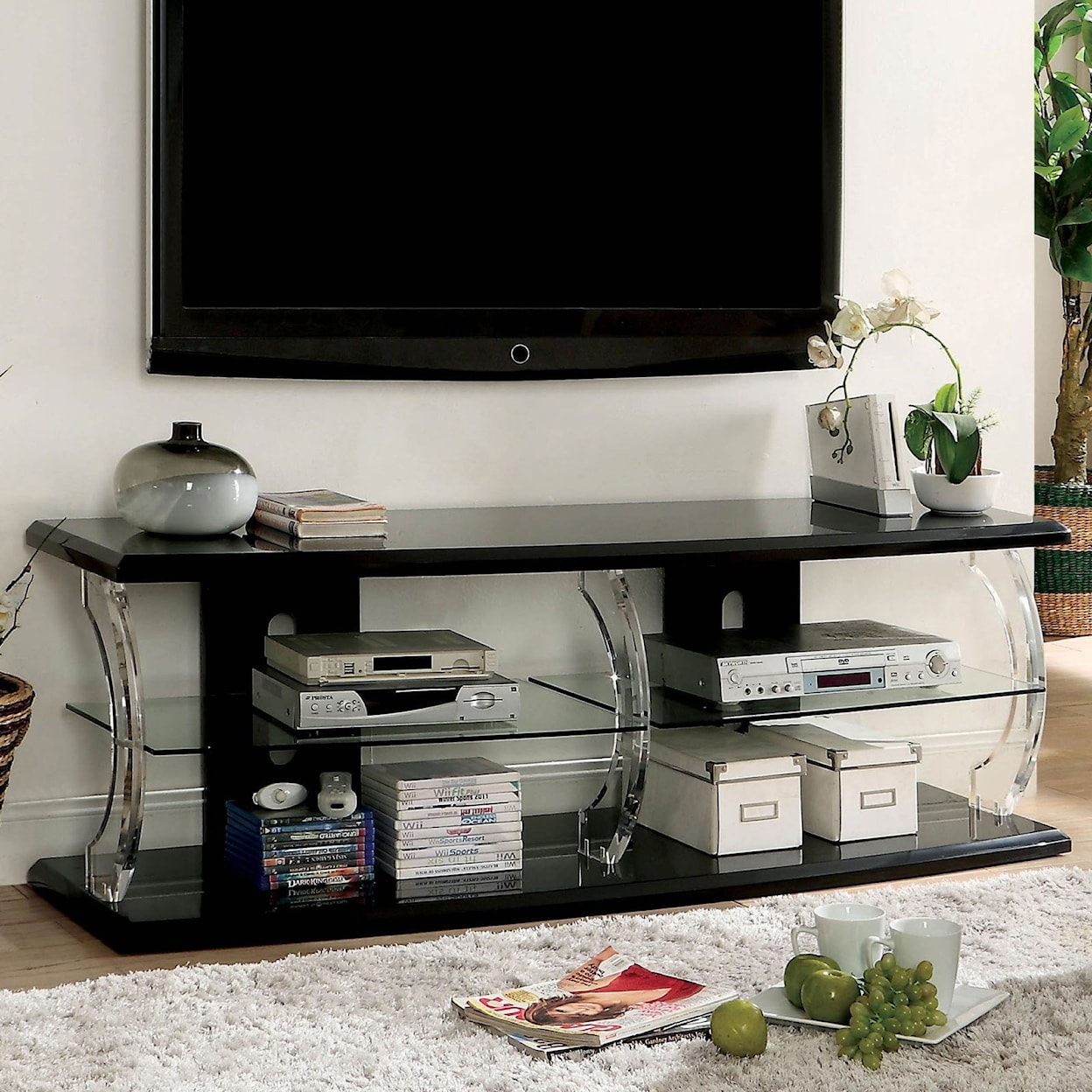 Furniture of America Ernst 60" TV Stand