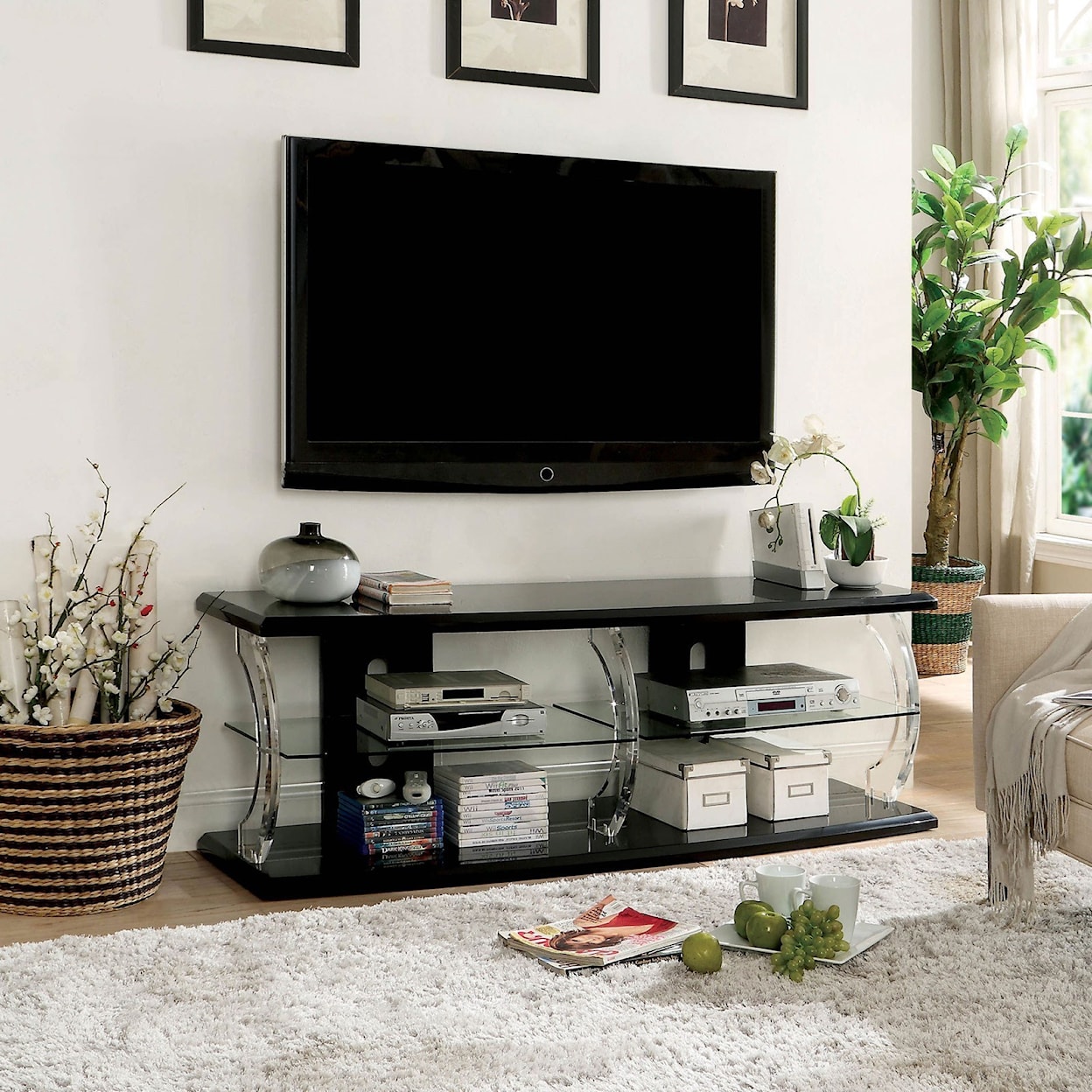 Furniture of America Ernst 60" TV Stand