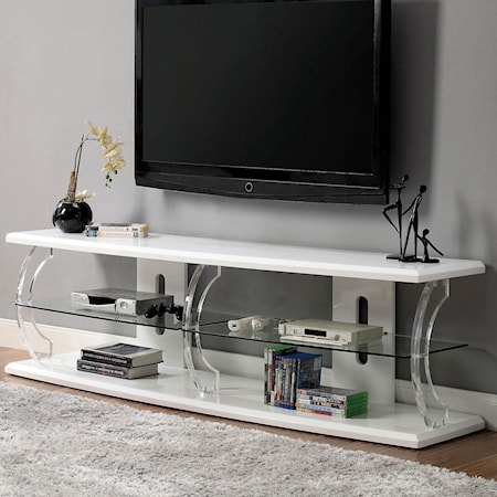 60" TV Stand with LED Lighting
