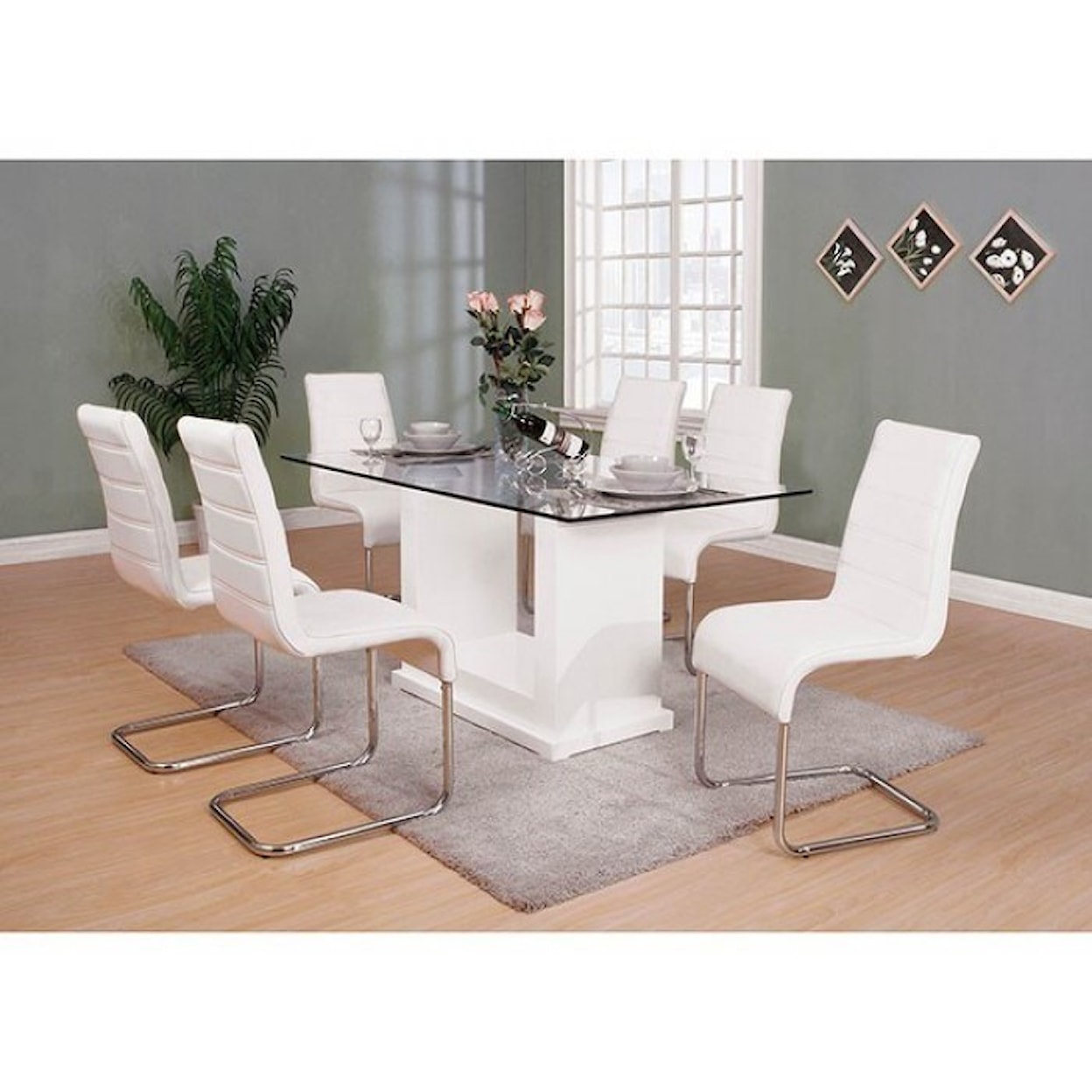 Furniture of America - FOA Eva Dining Table