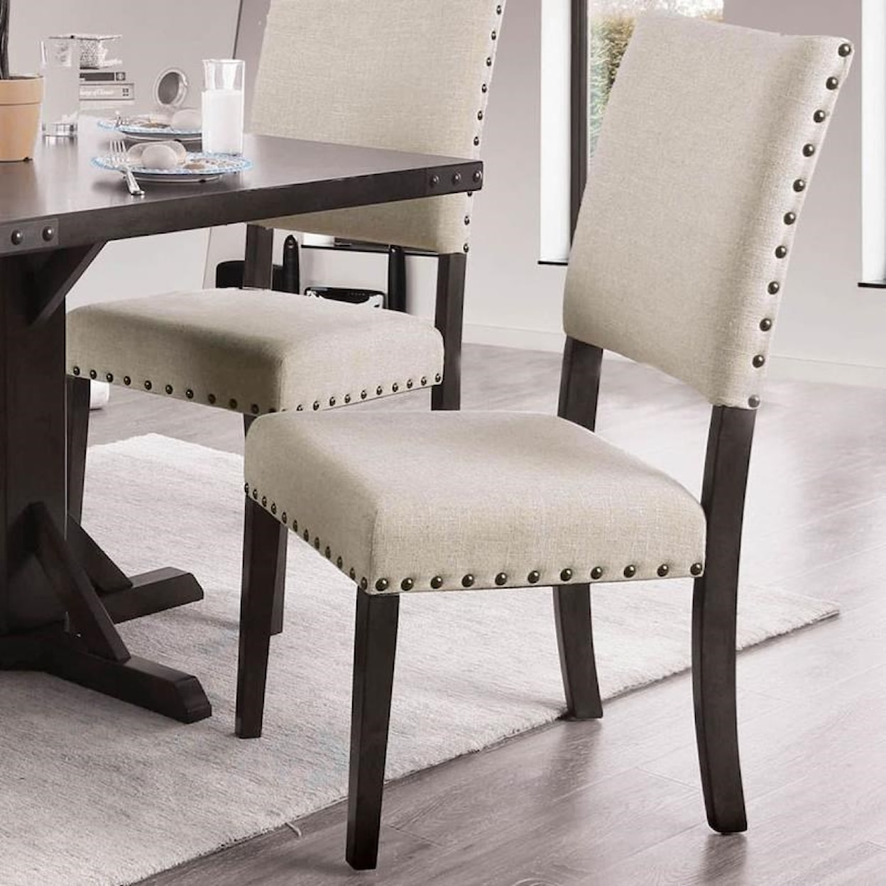 Furniture of America Glenbrook Set of 2 Side Chairs
