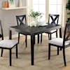 Furniture of America Glenham 5 Piece Dining Table Set