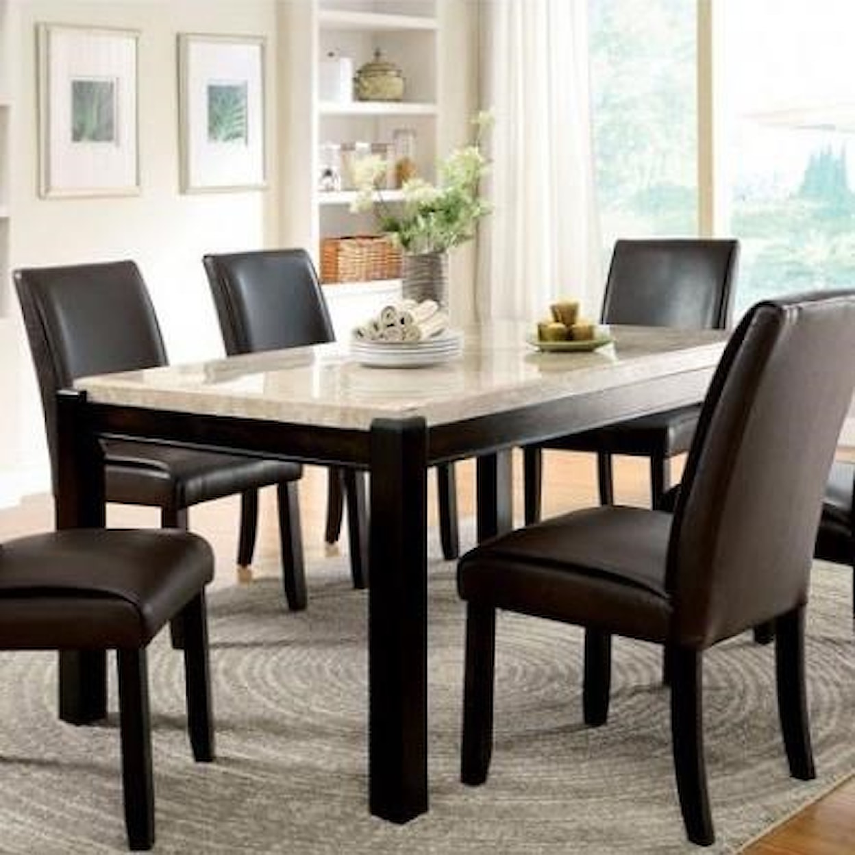 Furniture of America Grandstone I Dining Table