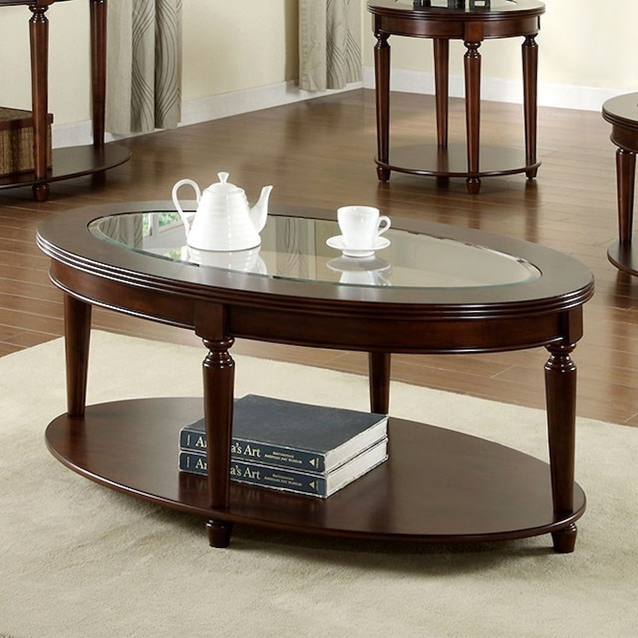 Furniture of America Granvia Coffee Table