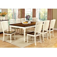 Cottage Dining Table with Butterfly Leaf