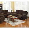 Furniture of America Haven Reclining Sofa + Love Seat