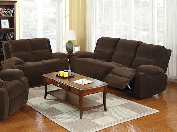 Reclining Sofa + Love Seat