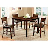 Furniture of America Hillsview Set of 2 Counter Height Chairs