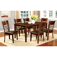 Dining Table and Chair Set for Six