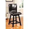 Furniture of America Hurley Set of 2 Counter Height Chairs
