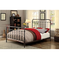 Transitional Full Metal Bed