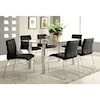 Furniture of America - FOA Kalawao Table and 6 Side Chairs