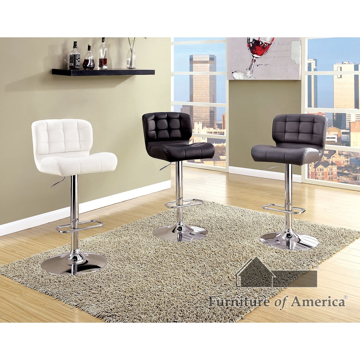 Furniture of America - FOA Kori Bar Stool