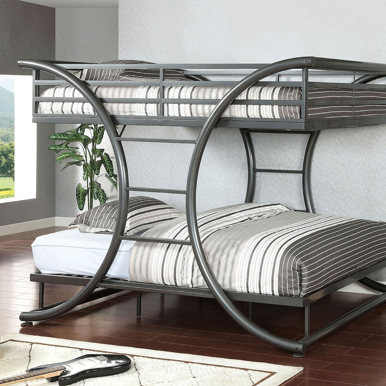Furniture of America - FOA Lexis Full/Full Bunk Bed