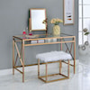 Furniture of America - FOA Lismore--705881900 Vanity w/ Stool