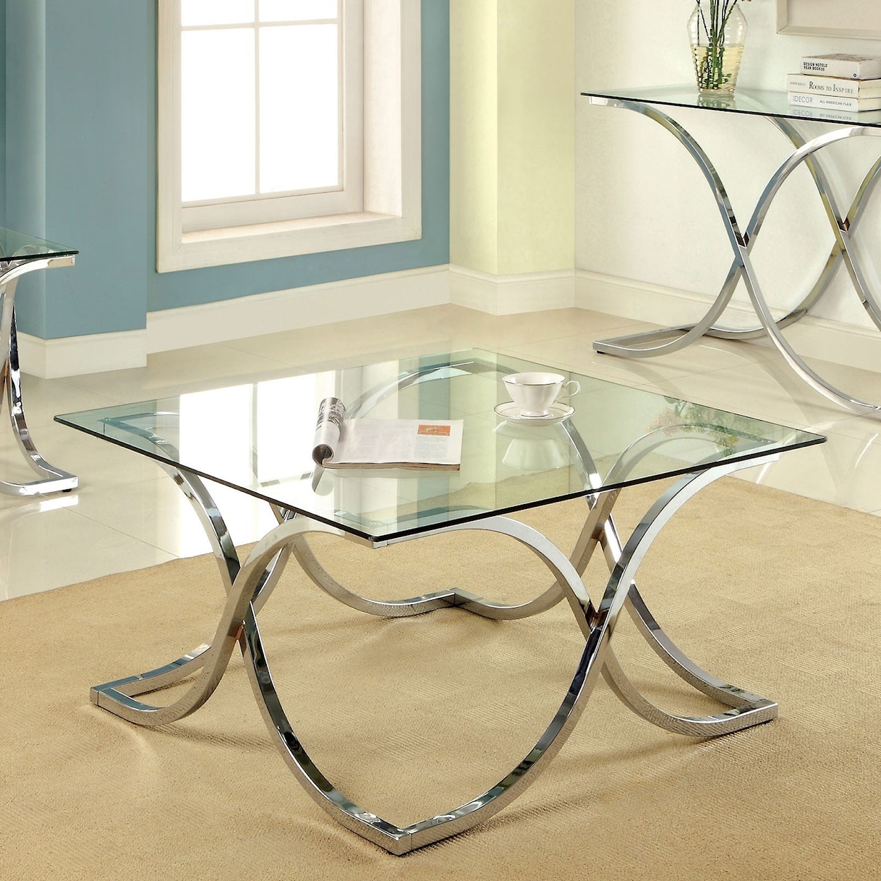 Furniture of America - FOA Luxa Coffee Table