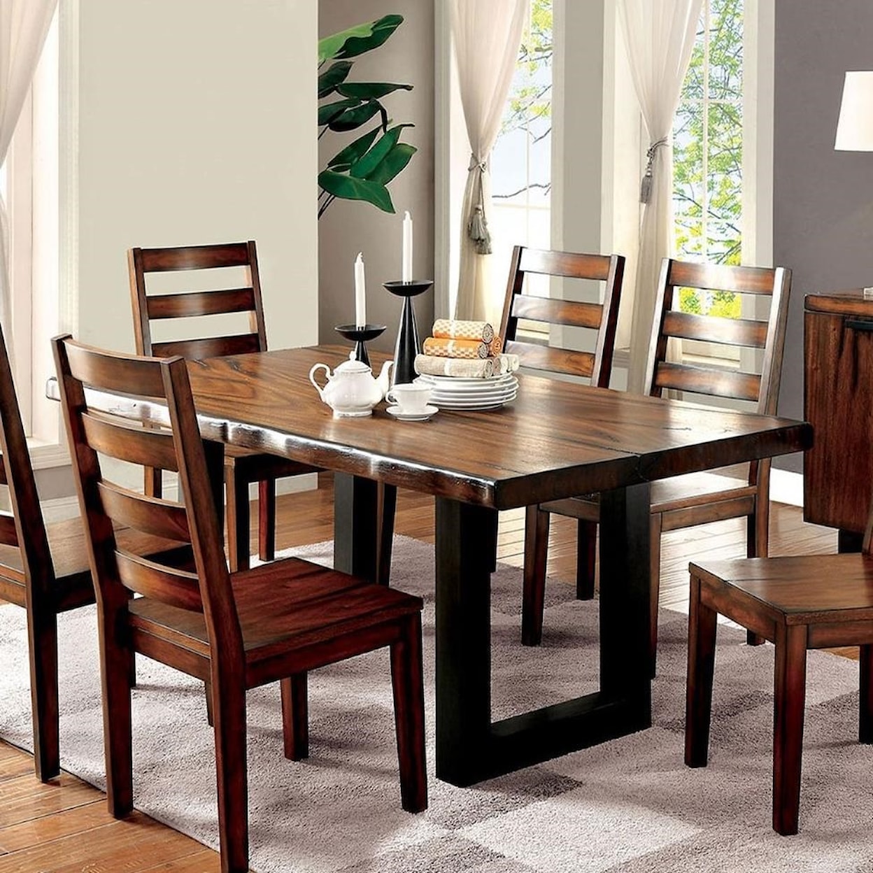 Furniture of America Maddison Dining Table