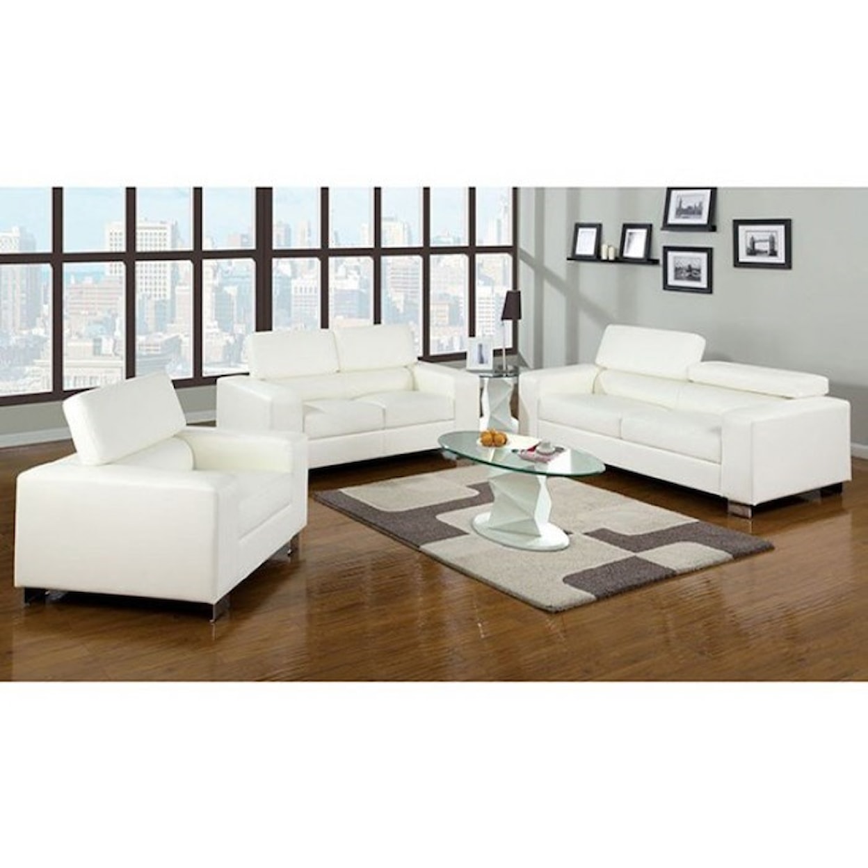 Furniture of America - FOA Makri Love Seat