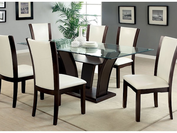 Table and 6 Side Chairs