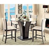 Furniture of America - FOA Manhattan III Set of 2 Counter Height Chairs