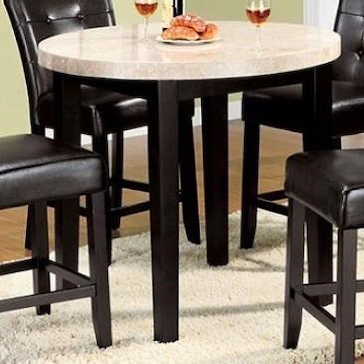 Furniture of America Marion II Round Counter Height Table