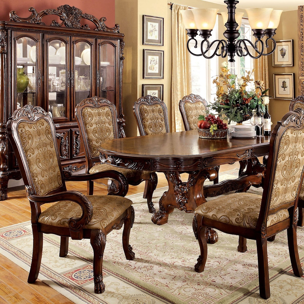 Furniture of America - FOA Medieve Dining Table