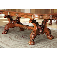 Traditional Oval Dining Table