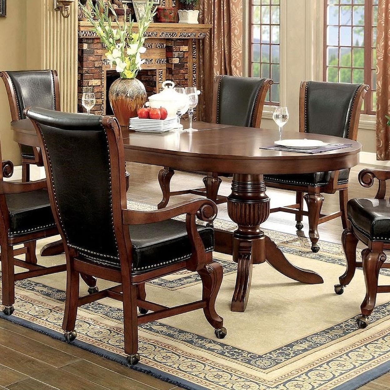 Furniture of America Melina Game Table